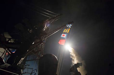 Trump Launches Tomahawk Missile Strikes After Syria Chemical Attack
