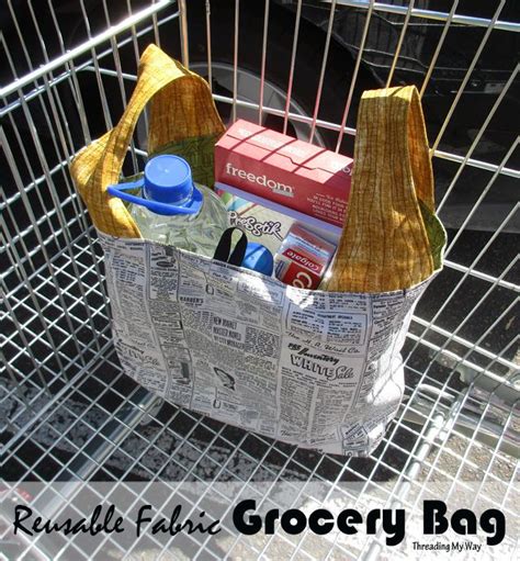 Image result for Reusable Grocery Bag Pattern