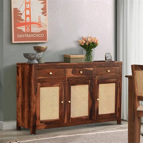 RetroVesta Rustic Wooden Sideboard | RetroVesta