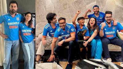Ranbir Kapoor-Alia Bhatt, Ajay Devgn-Kajol: Celebs cheer for India in ...