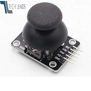 Techleads Dualaxis Xy Joystick Module For Arduino And Devices : Amazon ...