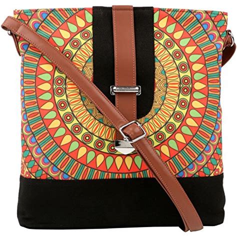 All Things Sundar Women's Polyester Sling/Cross Body Bag (Multicolour ...