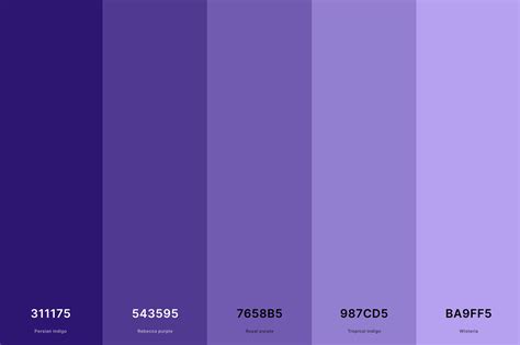 25+ Best Indigo Color Palettes with Names and Hex Codes – CreativeBooster