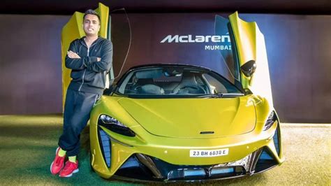 Abhishek Agarwal Became First Indian Owner Of Newly Launched McLaren ...
