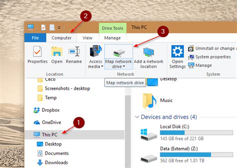Image result for Map Drive On Computer
