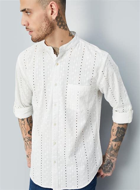 Buy Men Schiffli Short Kurta Online at just Rs. 999.0 - 1000013355346 ...