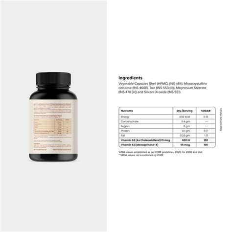 Vitamin D3 (600 IU) | HealthifyStore