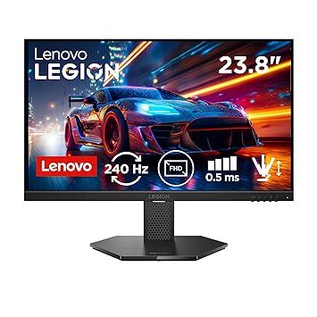 Lenovo Legion 24-10, 24 Inch IPS Full HD Gaming Monitor, 240Hz, 0.5ms ...