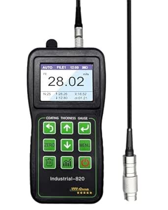 Coating Thickness Gauge Industrial-820 | High-Precision Magnetic & Eddy ...