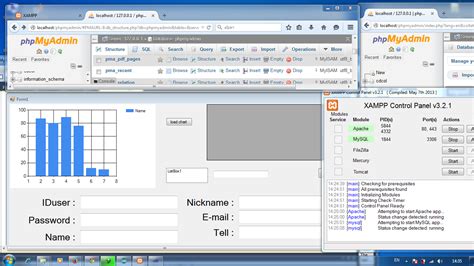 How to Insert Data Visual Basic Using Xampp 的图像结果