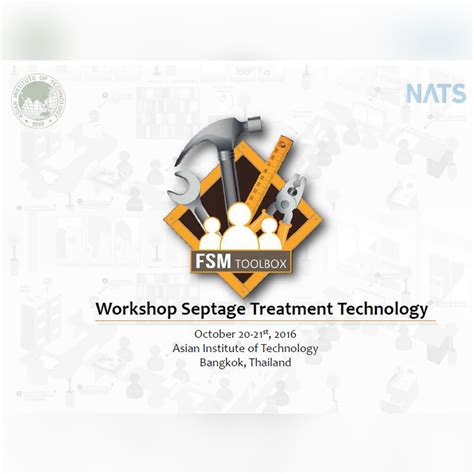 Workshop On Septage Treatment Technology - CWAS | CRDF | CEPT