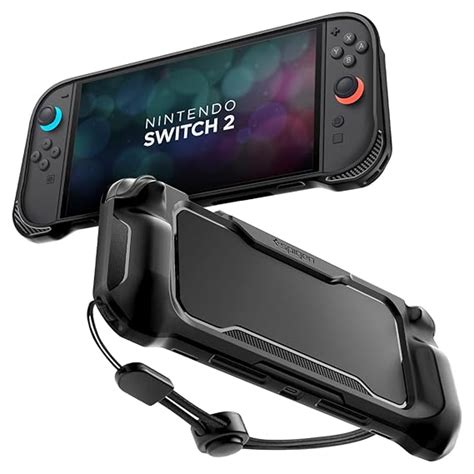Spigen Rugged Armor for Switch 2 (2025) Case with Ergonomic Grip and ...