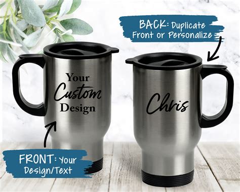 Personalized Travel Coffee Mugs