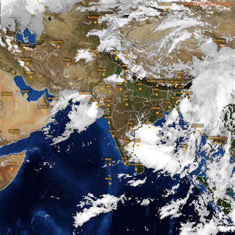 INSAT Weather: Latest Satellite Images And Maps Of India