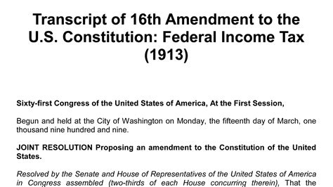 Image result for 16th Amendment