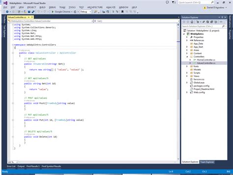 Image result for .Net Web API HelloWorld