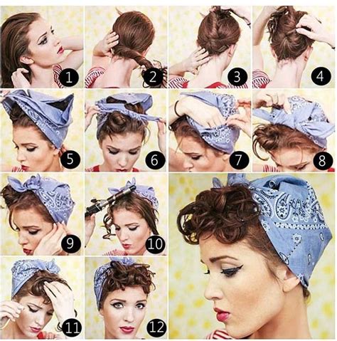 Image result for Pin Up Hairdo Tutorial Step by Step