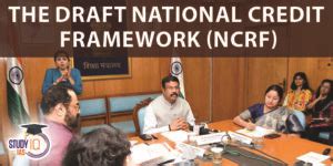 The Draft National Credit Framework (NCrF)