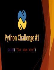 Python Challenge Level 1 的图像结果