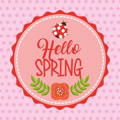 Image result for Hello Spring Card