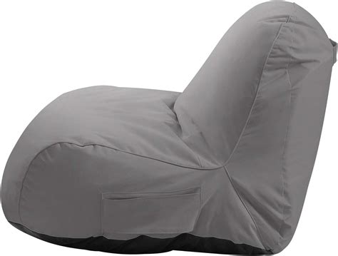 Buy Cosmic Indoor and Outdoor Nylon Self Expanding Foam Chair, Grey ...
