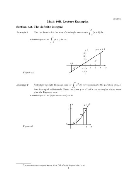 Definite Integral Question 的图像结果