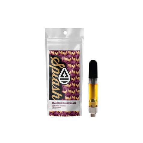 Black Cherry Cheesecake | Splash Live Resin Distillate 1g | Indica - Fresh Coast