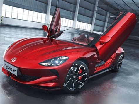 India's First Electric Sports Car MG Cyberster Launch; 580 Km Range ...