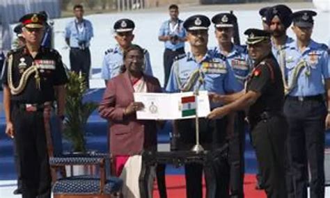 In a first, four units of IAF get President’s Standard & Colours
