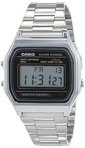 Casio Men's Classic Digital Retro Daily Alarm Micro Light Watch A158WA ...