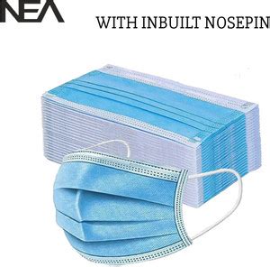 Nea 3 Ply 3 Layered BIS Certified Mask Surgical Mask Pharmaceutical ...