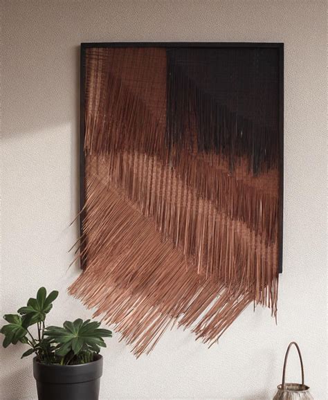 Latte Bamboo Wall Art – Cane Concept