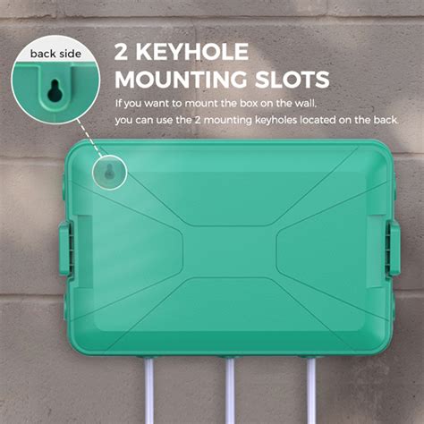 Image result for Weatherproof Extension Cord Connection Box