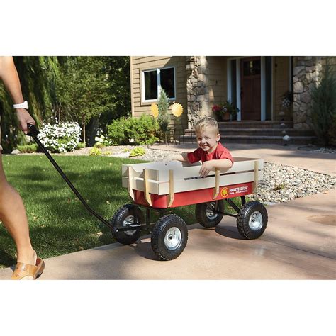 All-Terrain Cargo Wagon — 33in.L x 15in.W, 200-Lb. Capacity, Model ...