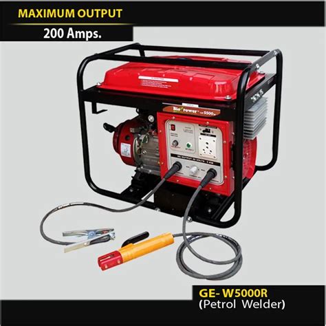 Welding Generators - Petrol Welding Generator 175 Amps, 1 KVA AC Output ...