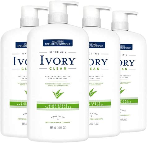 Amazon.com : Ivory Mild & Gentle Body Wash, Original Scent, 35oz (Pack ...