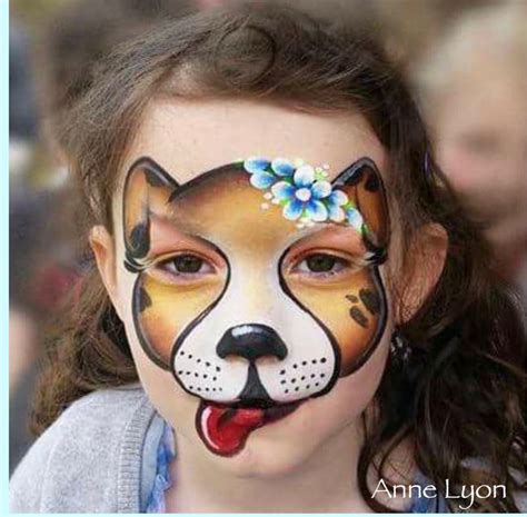Pin by Roberta Boyd on Puppy face paint | Face painting halloween ...