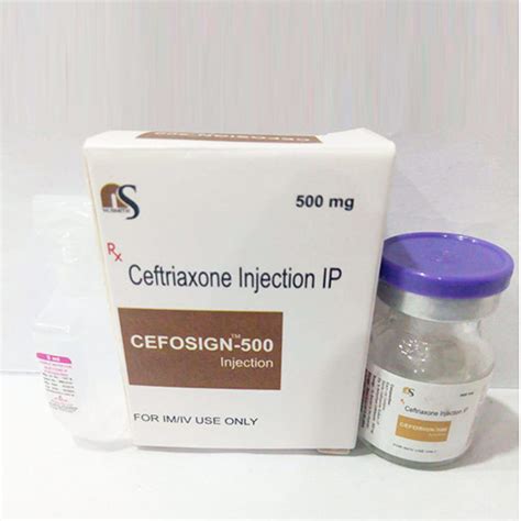CEFOSIGN-500mg Injection Nusmith Pharma Pvt. Ltd.