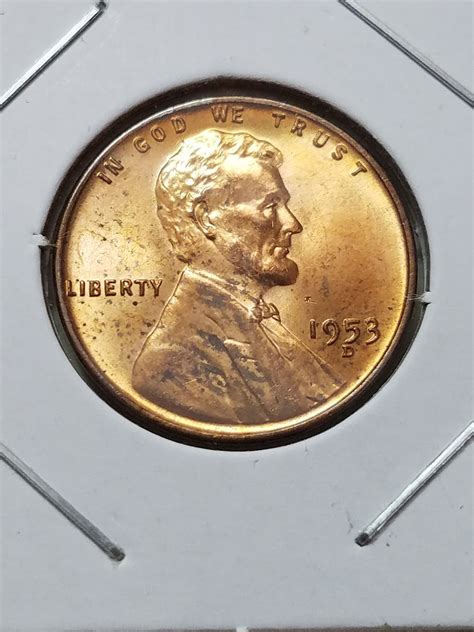 1953 D Lincoln Wheat Cent Penny AU - For Sale, Buy Now Online - Item ...