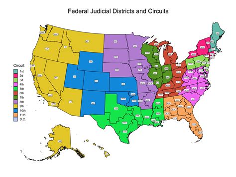 Tommy Bennett on Twitter: "Achievement unlocked: a shapefile of U.S. judicial districts with ...