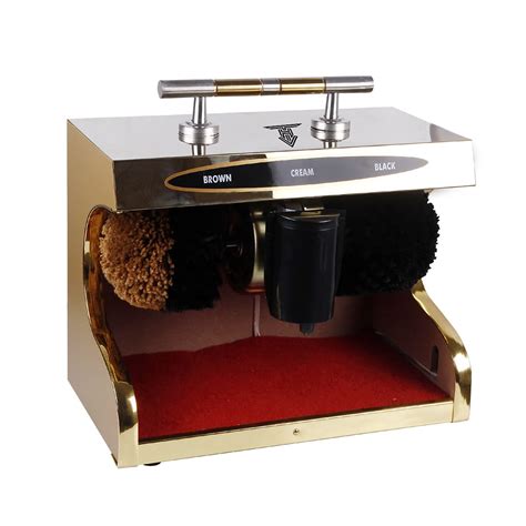 TARGET HYGIENE Automatic Shoe Polishing Machine | Buff Polisher Polish ...