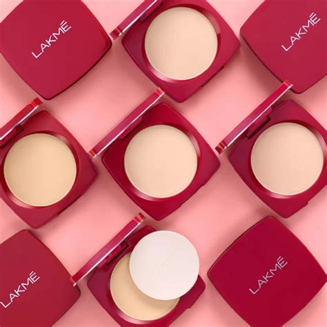 Lakme Forever Matte Compact Powder Natural Coral 9g | Smooth Matte ...