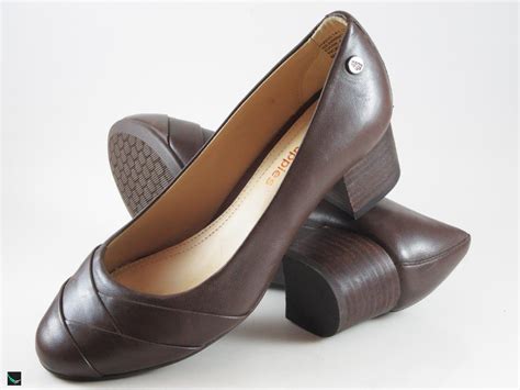 Women's Casual Stylish Leather Brown Shoes - 3846 - Leather Collections ...