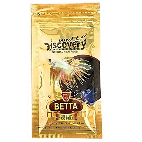 Taiyo Pluss Discovery Premium Betta Food, 20g : Amazon.in: Pet Supplies