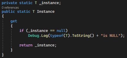Image result for Singleton Code Ammend Unity