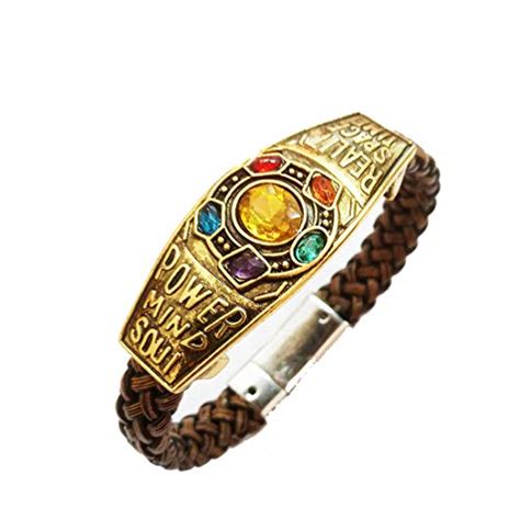 Buy Yellow Chimes Bracelet for Men Marvel Avengers Infinity War Endgame ...
