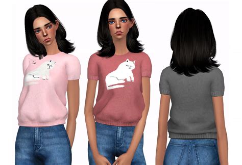 sims 4 lazy oaf t-shirt by dani-paradise | Sims 4 clothing, Sims 4, Sims