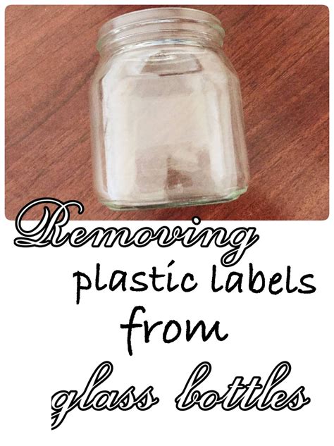 Image result for How to Get Labels Off Plastic Containers