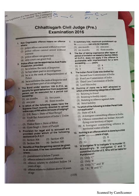Chhattisgarh 2016 J Pre - Machine learning - Studocu