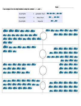 Image result for Comparison of Two Digit Numbers